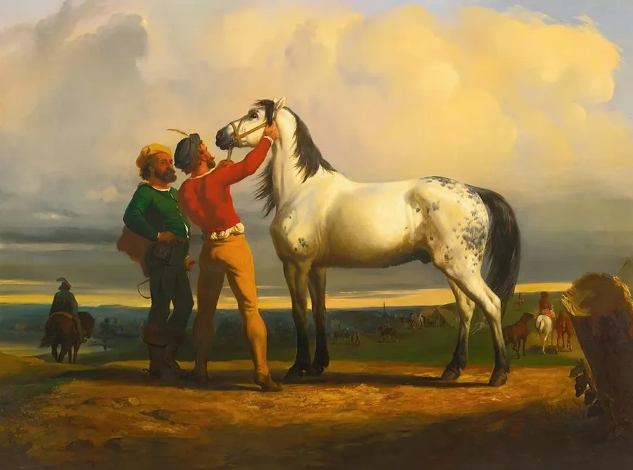 The Grey Horse (At The Horse Fair)