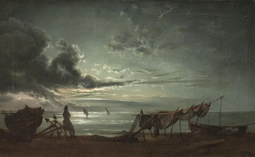 The Gulf of Naples. Moonlight