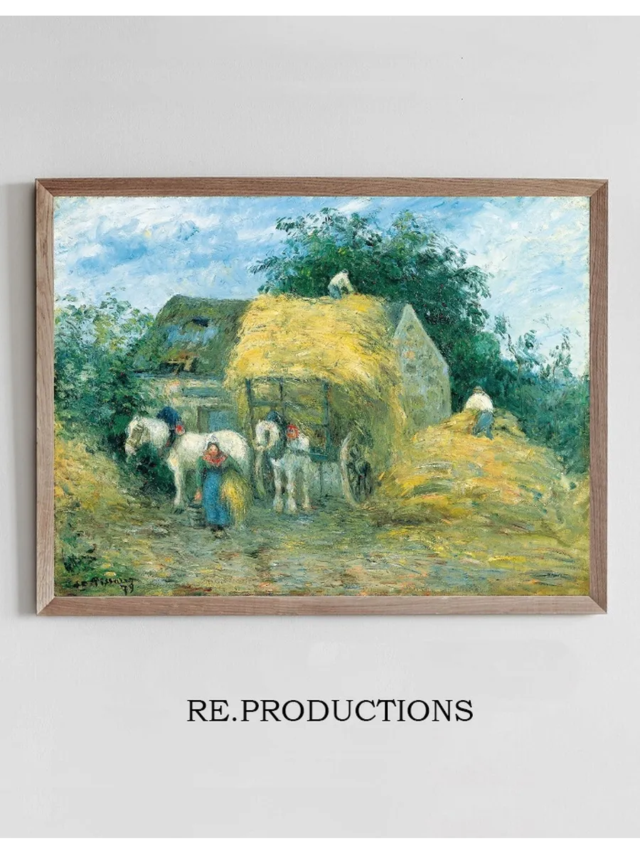 The Hay Cart, Montfoucault