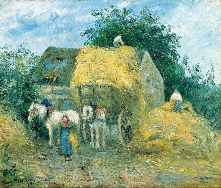 The Hay Cart, Montfoucault