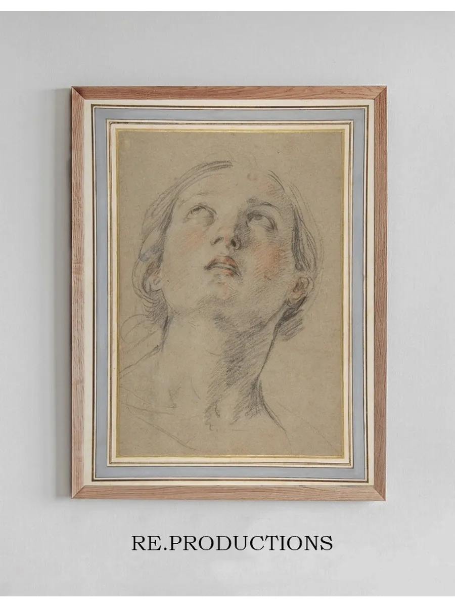 The Head of a Woman Looking Up (Judith)