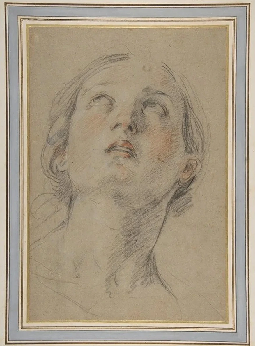 The Head of a Woman Looking Up (Judith)