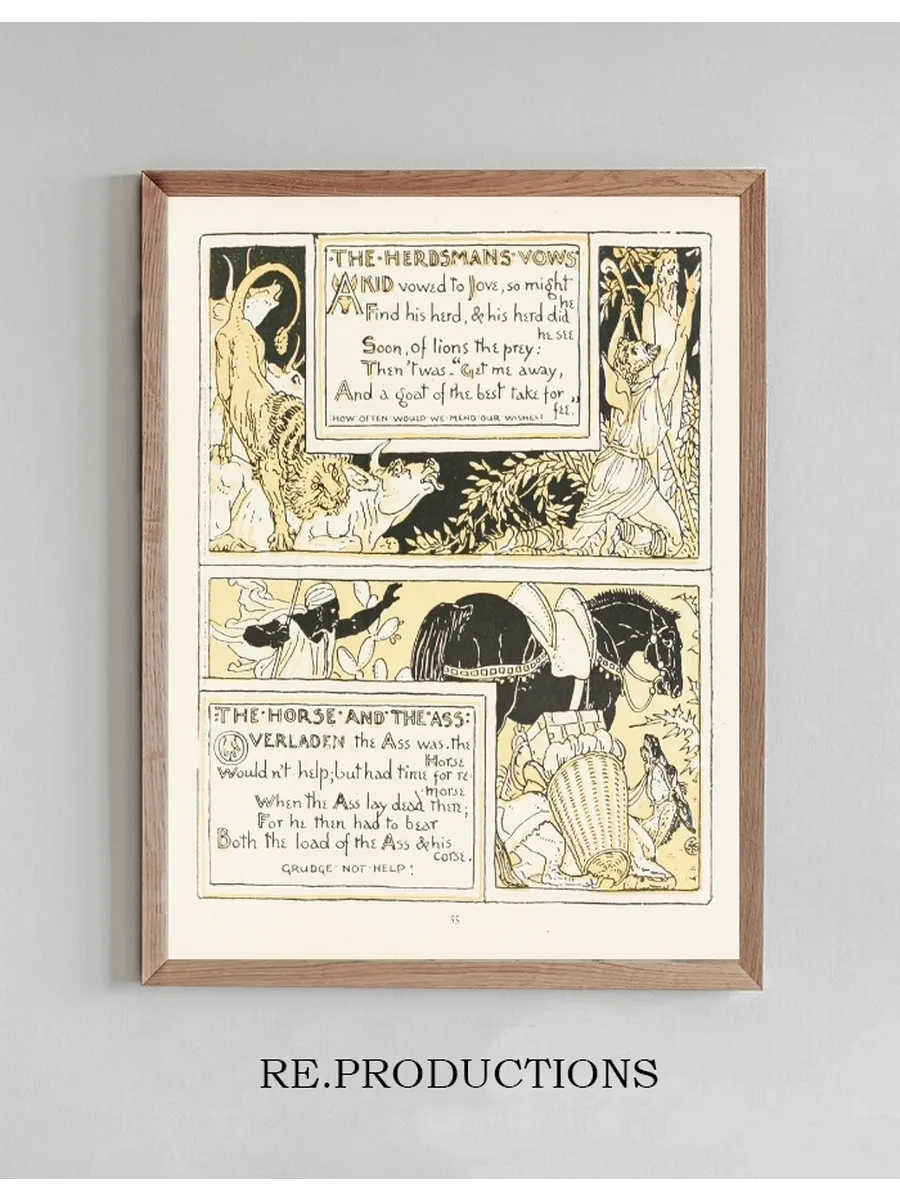 The Herdsman's Vows, The Horse and the Ass