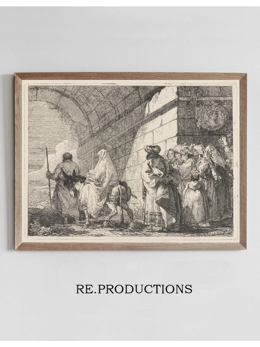 The Holy Family Passes under a City Arch