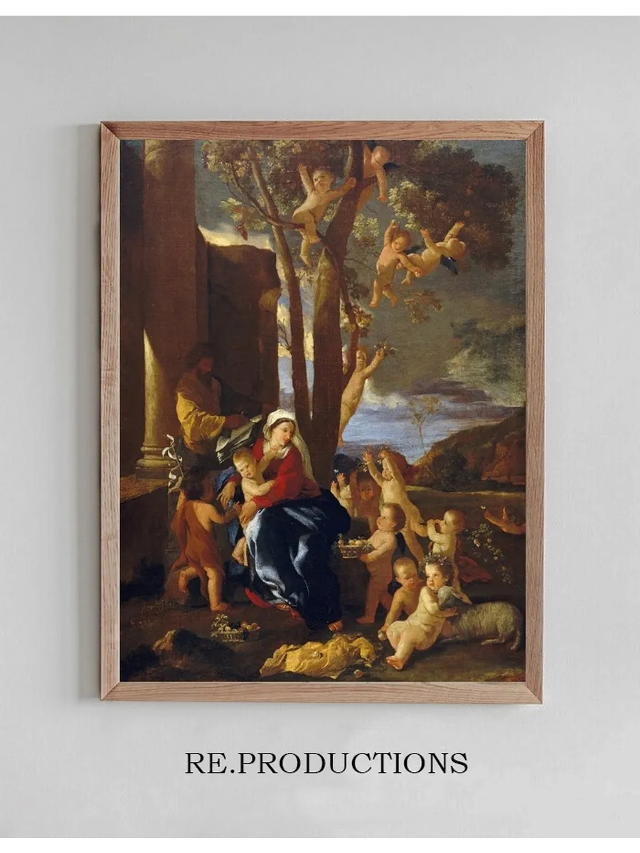 The Holy Family with Saint John the Baptist