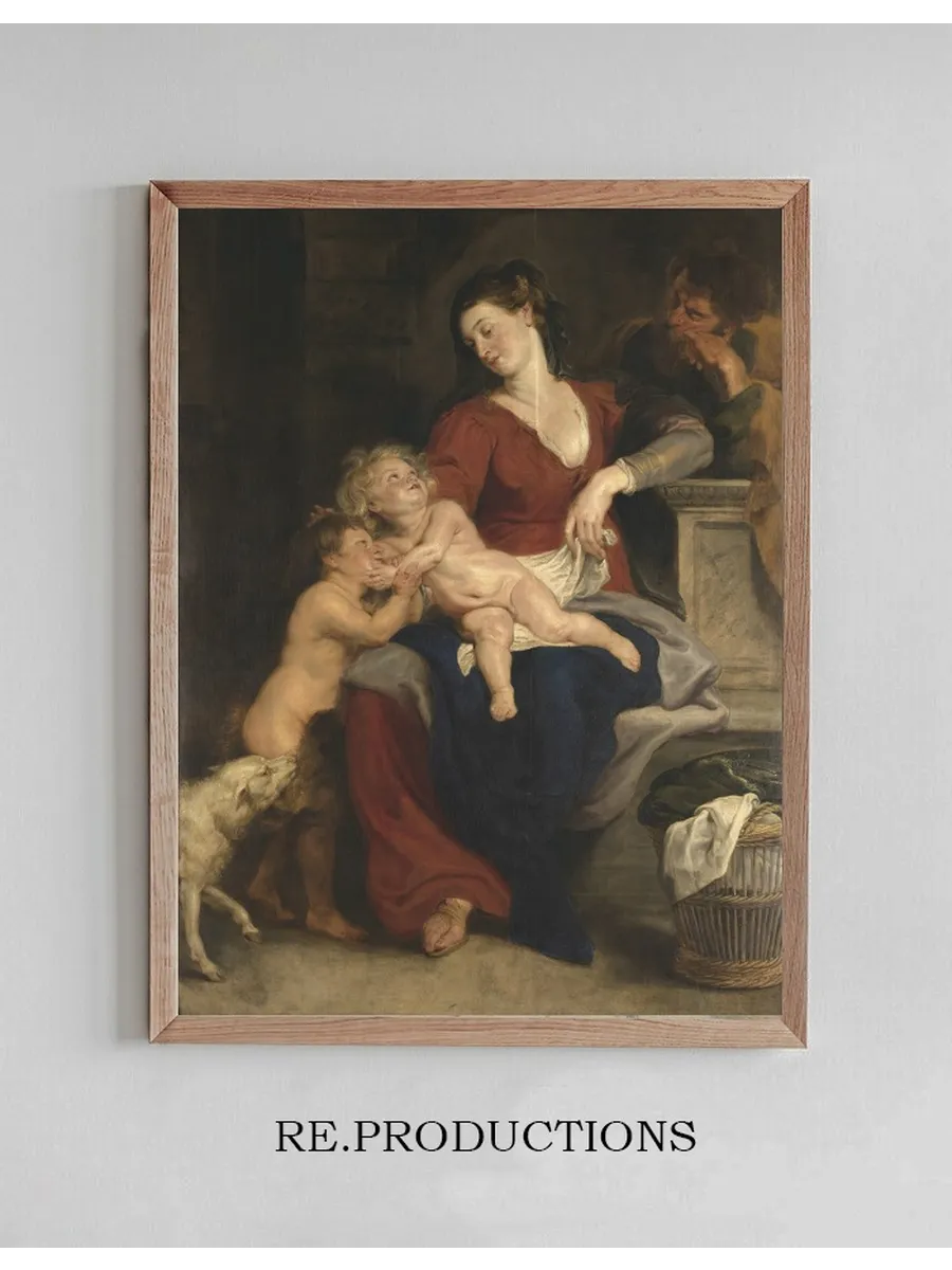 The Holy Family with the Basket