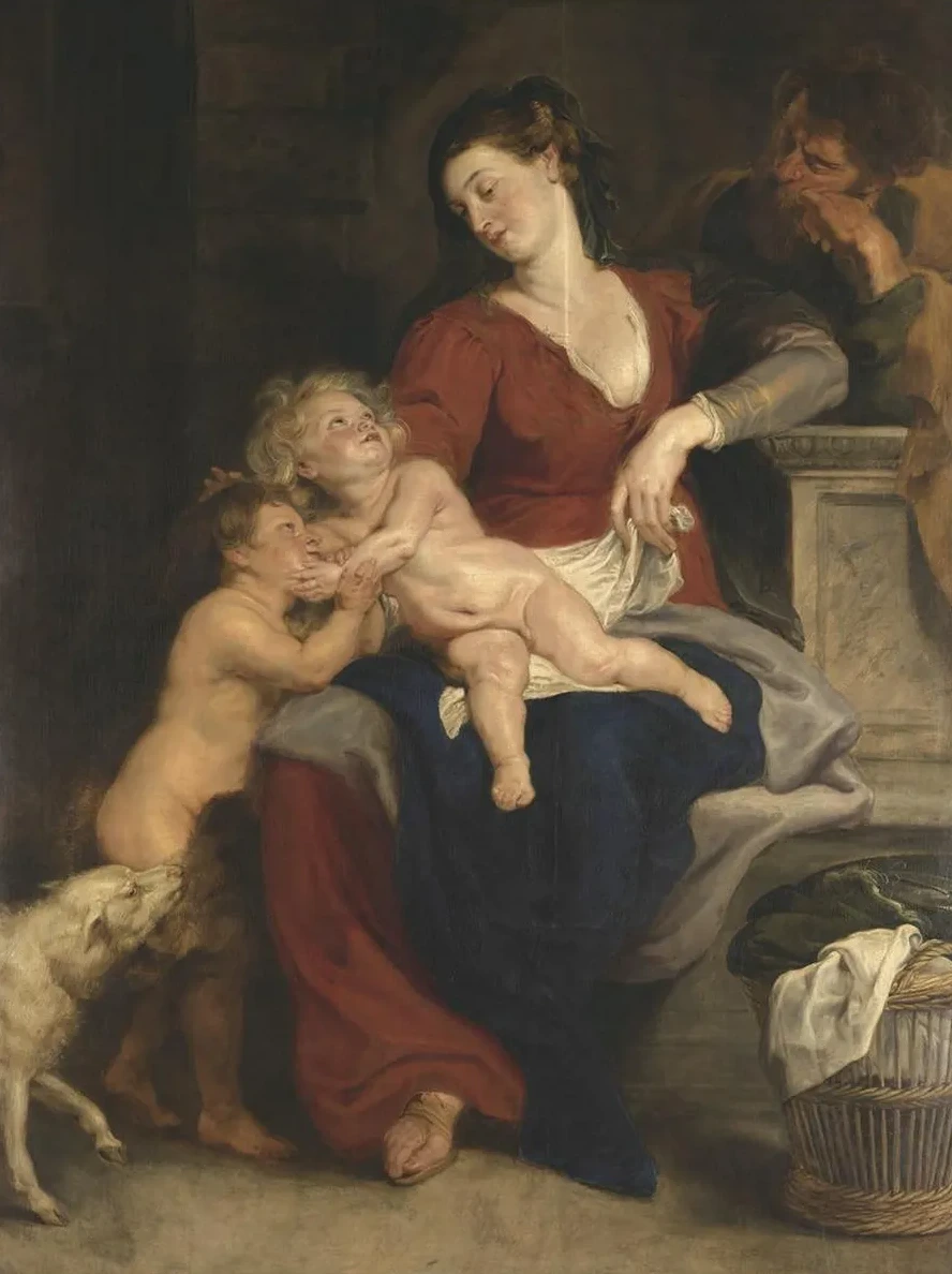 The Holy Family with the Basket