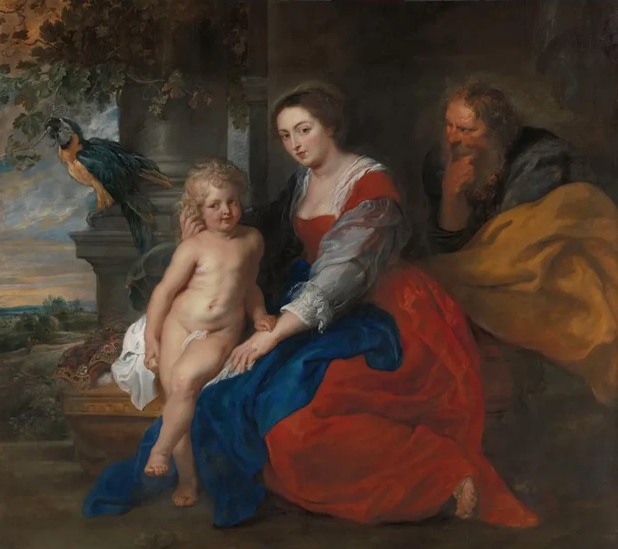 The Holy Family with the Parrot