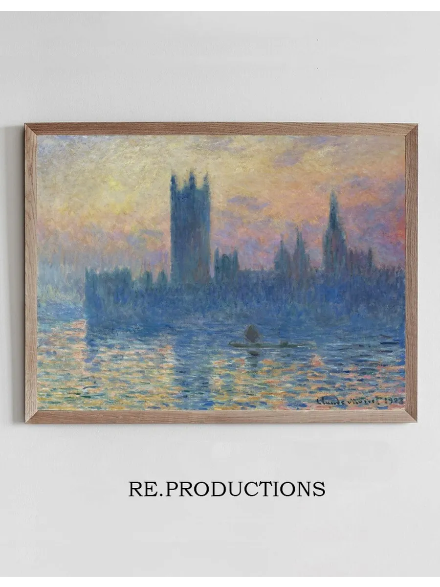 The Houses of Parliament,Sunset