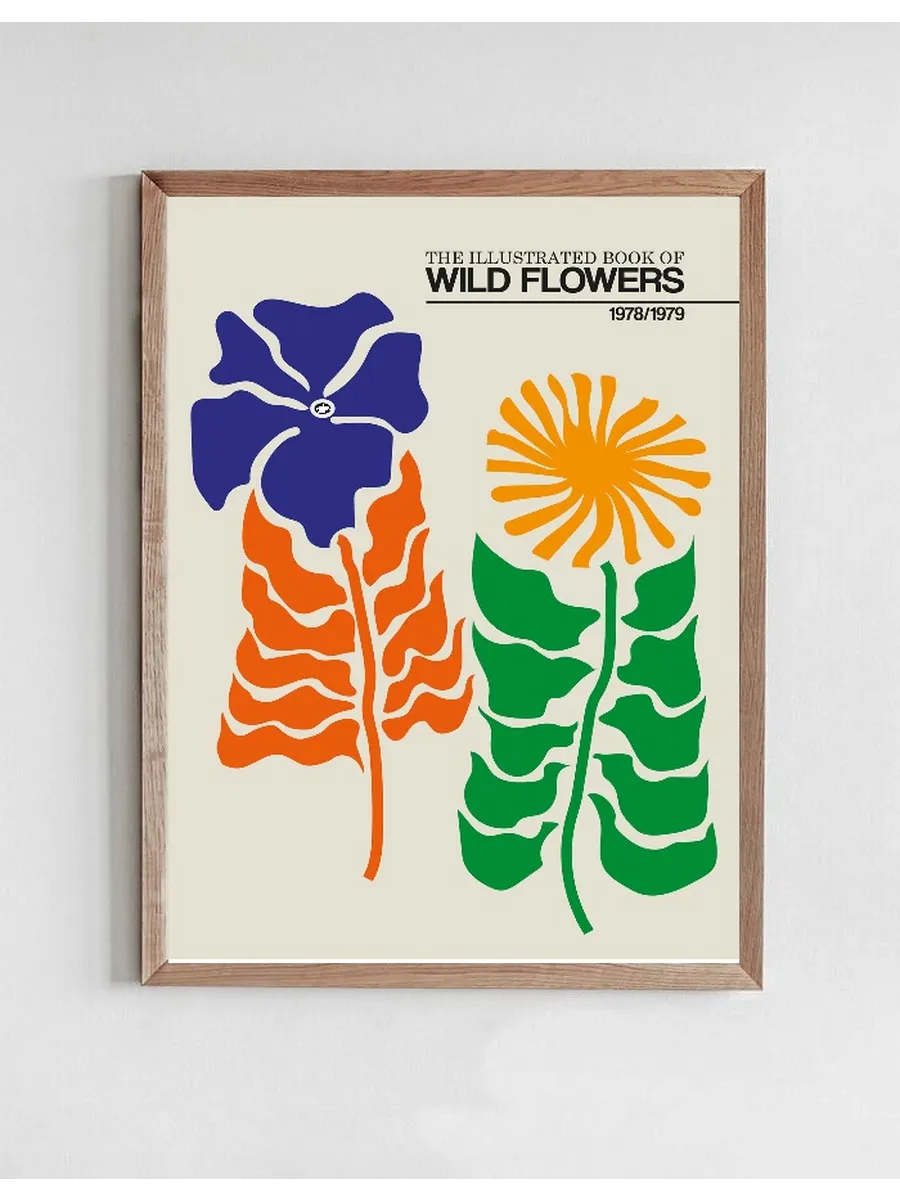 The Illustrated Book Of Wild Flowers Vol.2 Greige