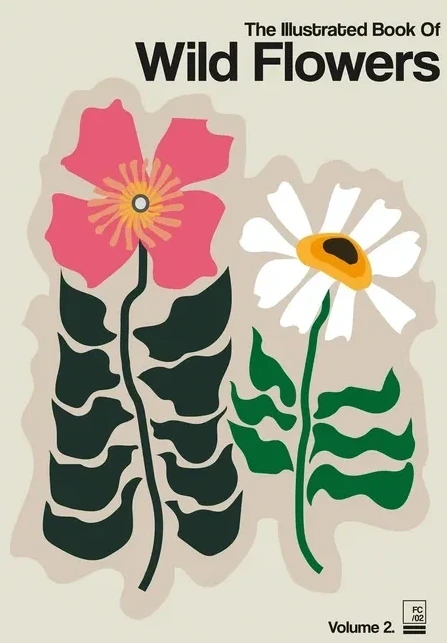 The Illustrated Book Of Wild Flowers Vol.2 Grey