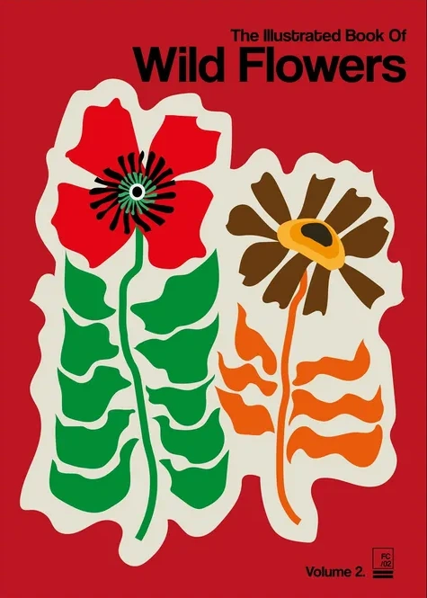 The Illustrated Book Of Wild Flowers Vol.2 Red