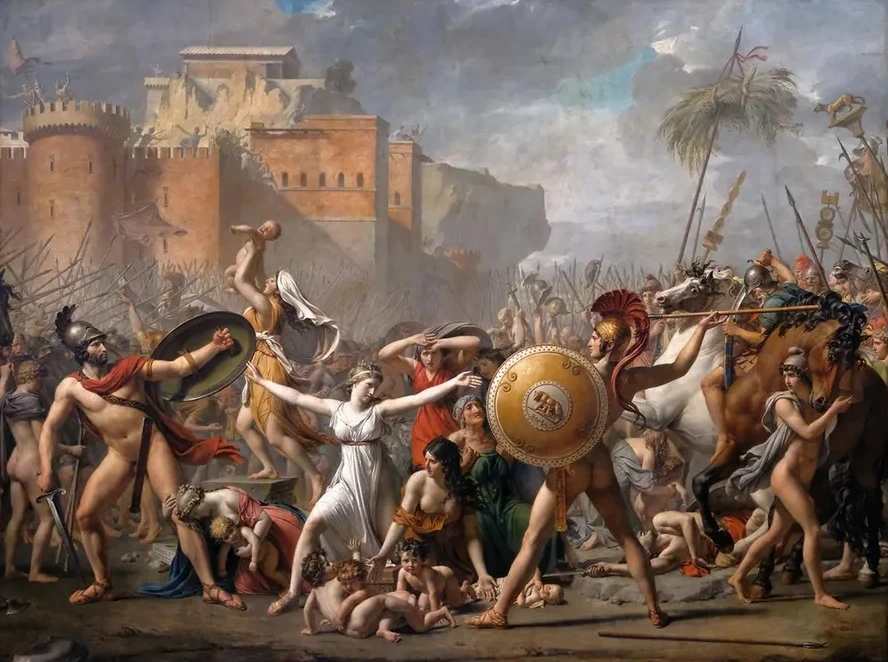 The Intervention Of The Sabine Women