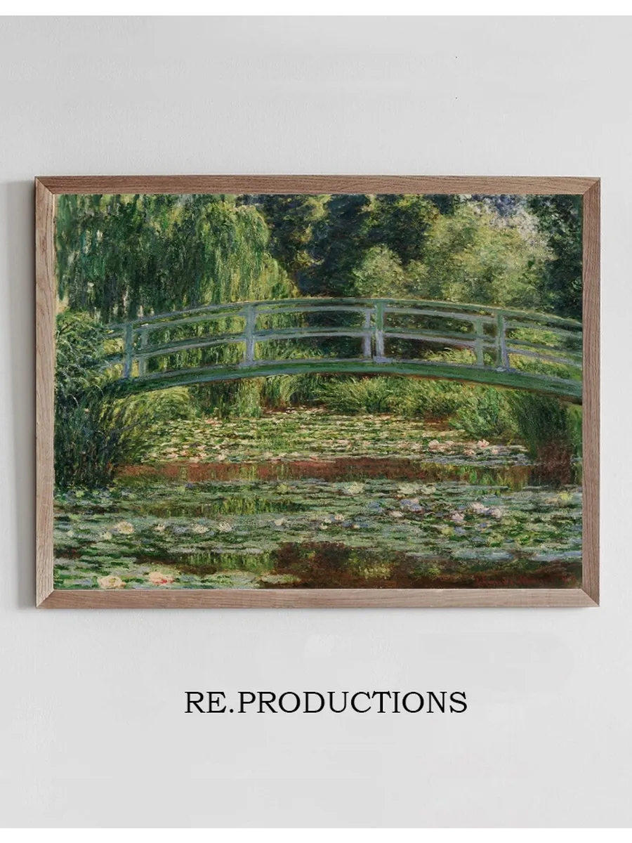 The Japanese Footbridge and the Water Lily Pool, Giverny