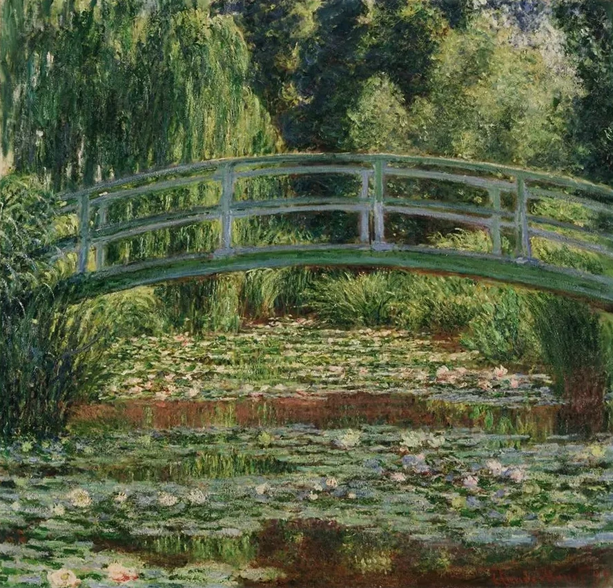 The Japanese Footbridge and the Water Lily Pool, Giverny
