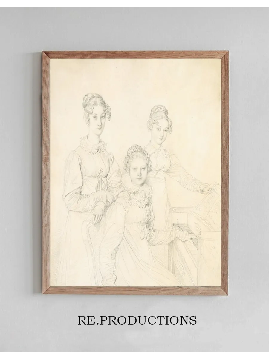 The Kaunitz Sisters (leopoldine, Caroline, and Ferdinandine)