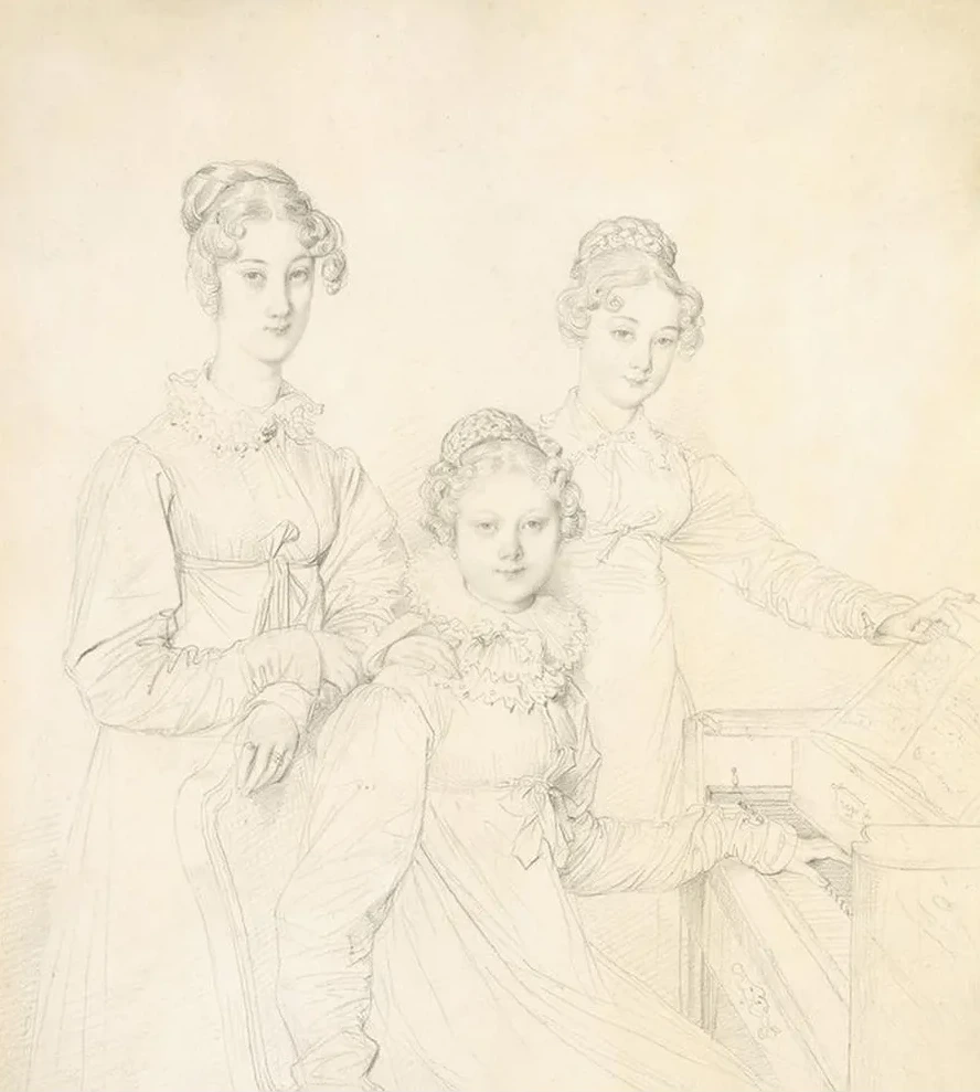 The Kaunitz Sisters (leopoldine, Caroline, and Ferdinandine)