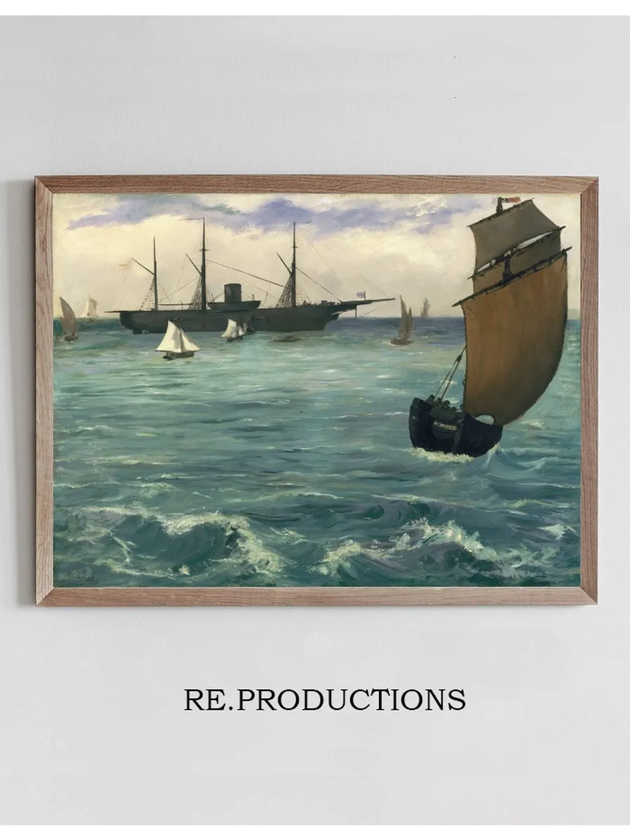 The Kearsarge at Boulogne