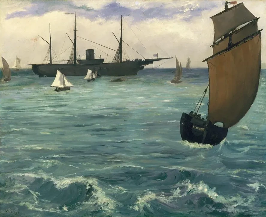 The Kearsarge at Boulogne