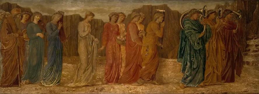 The King and Other Mourners Abandon Psyche to the Monster