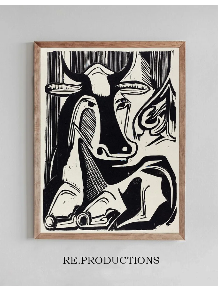 The Large Cow Lying Down (Grosse Liegende Kuh)