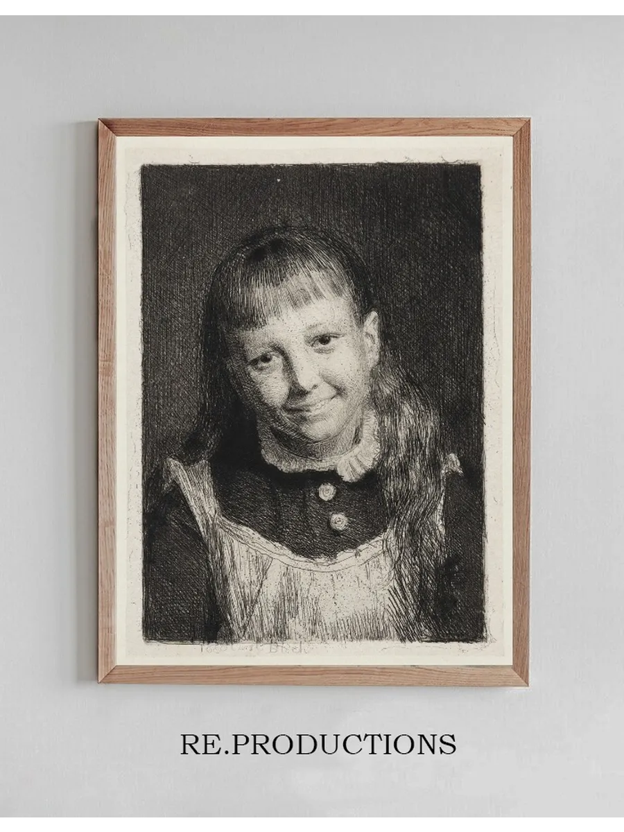 The Laughing Girl, Portrait of Ida Alma Bloch