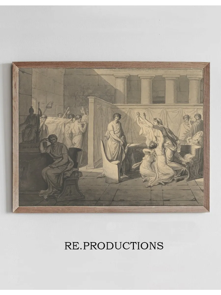The Lictors Bringing Brutus the Bodies of His Sons