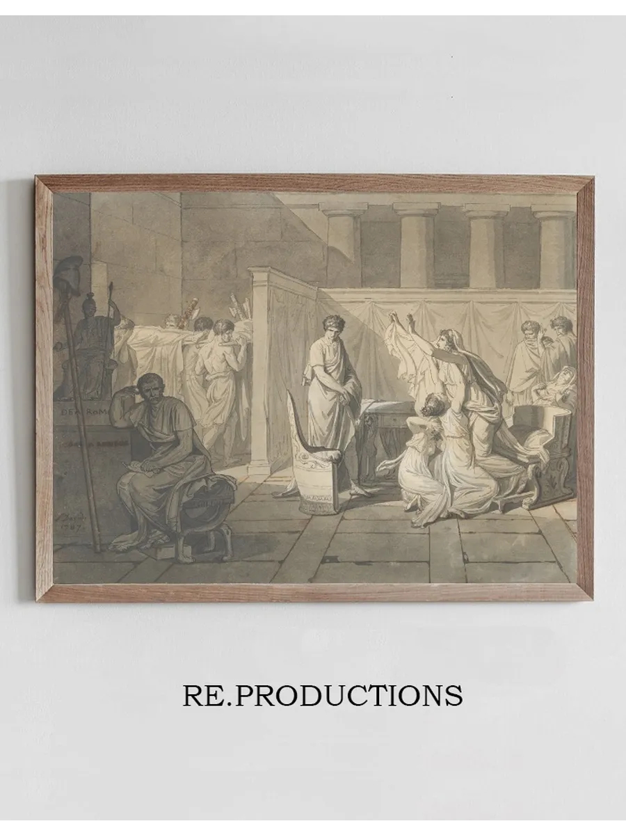 The Lictors Bringing Brutus the Bodies of his Sons