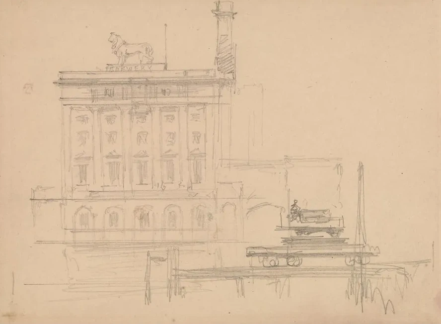 The Lion Brewery on the Thames