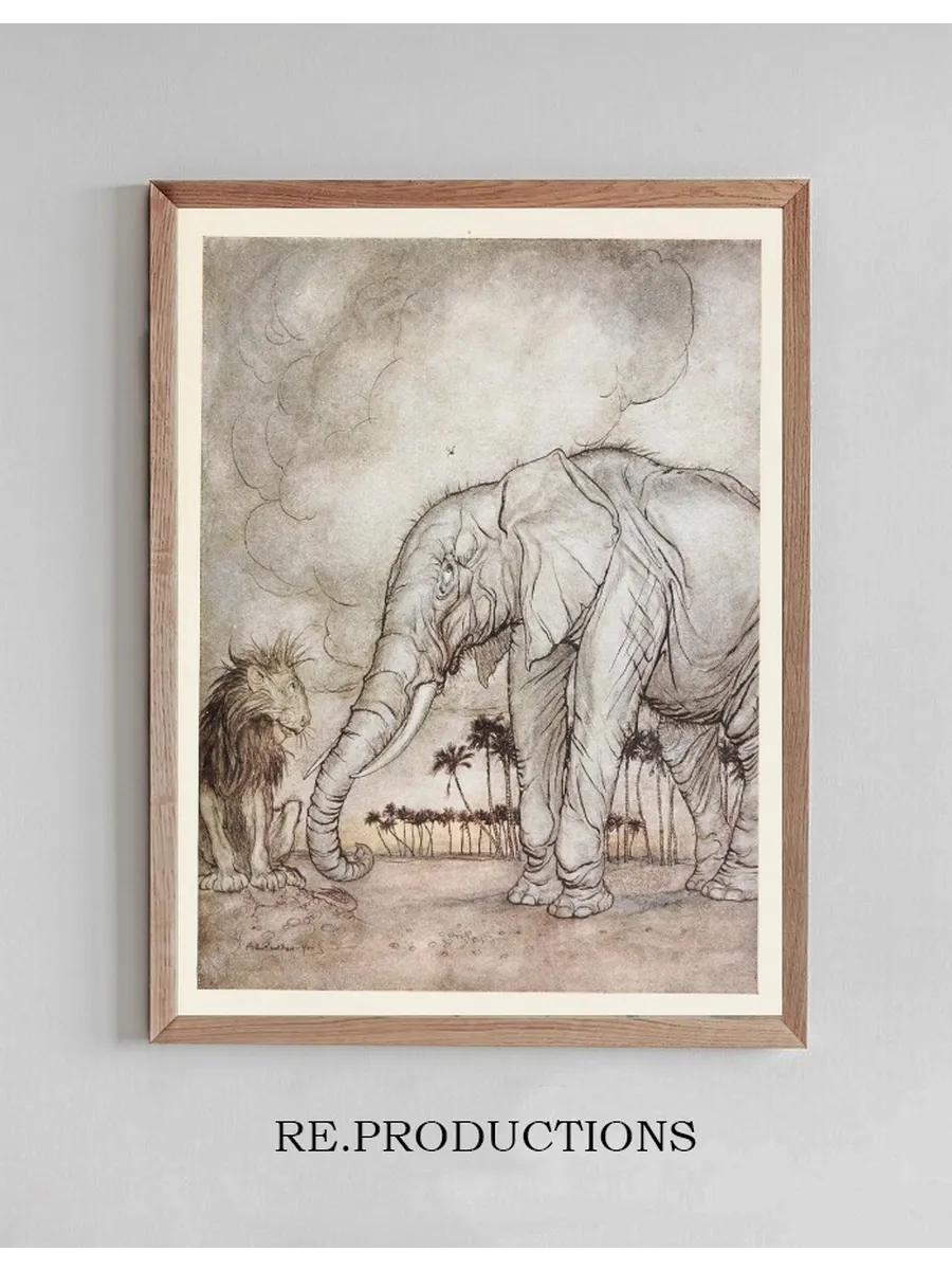 The Lion, Jupiter, and the Elephant