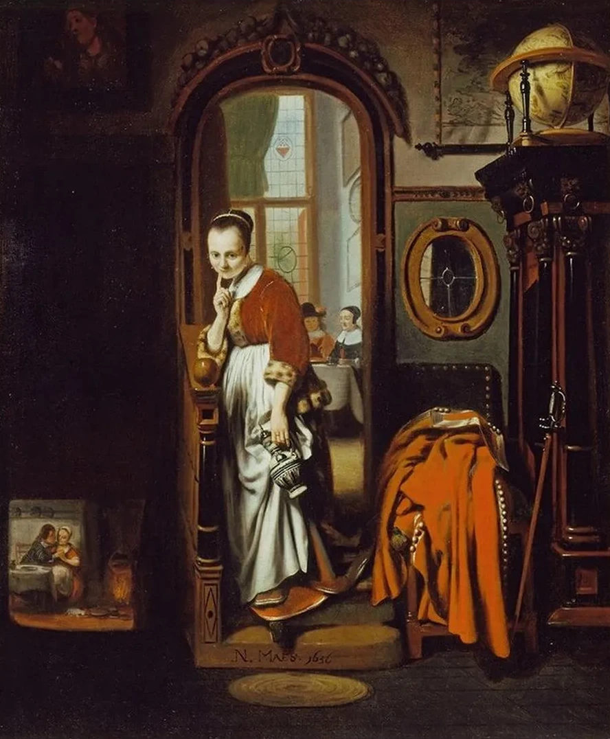 The Listening Housewife (The Eavesdropper)