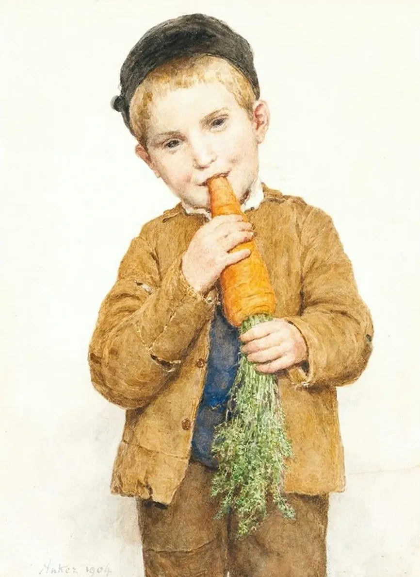 The Little Boy With The Big Carrot