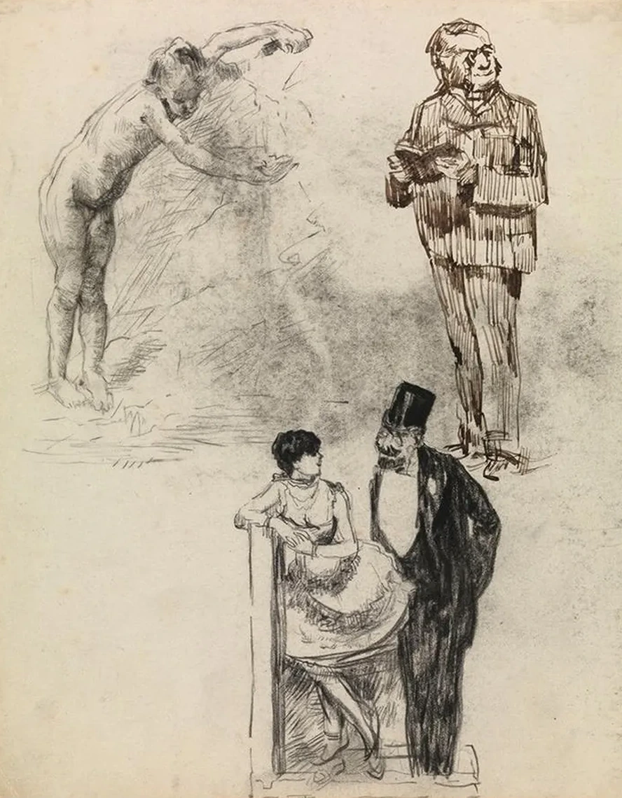 The Little Fountain and Other Figures