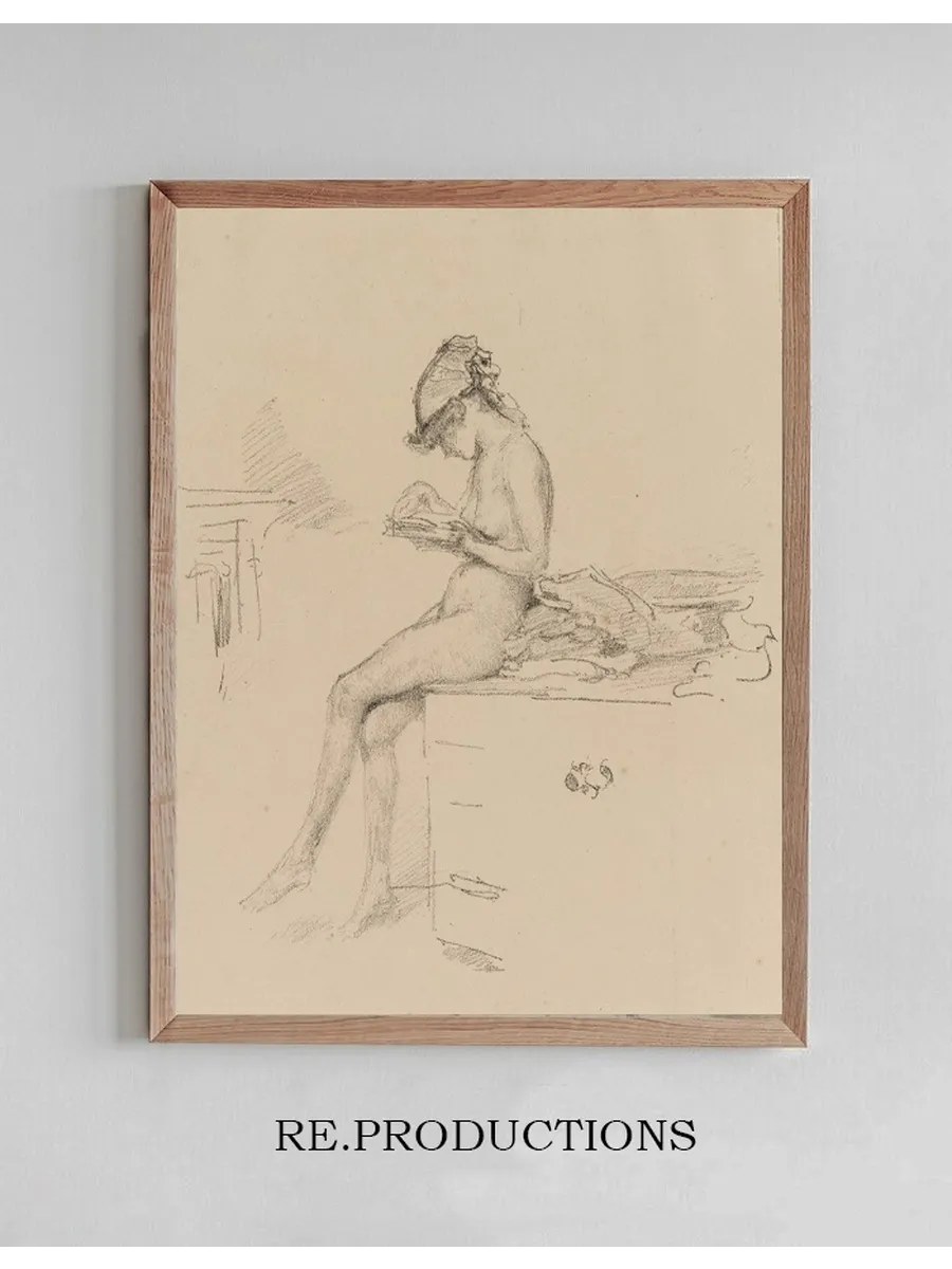 The Little Nude Model, Reading