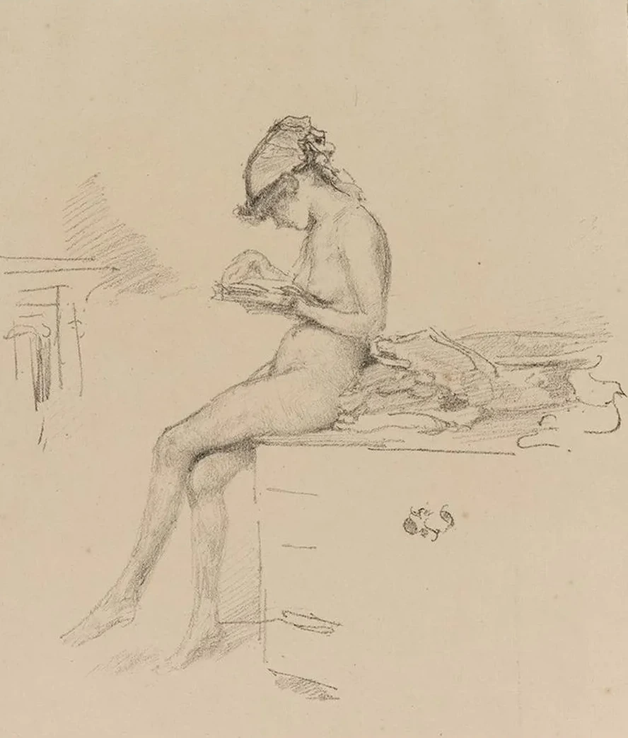 The Little Nude Model, Reading