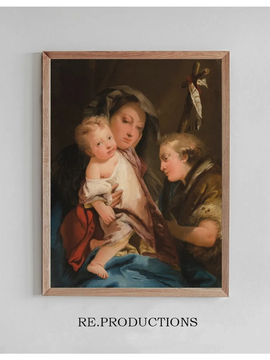 The Madonna and Child with the Infant St John the Baptist