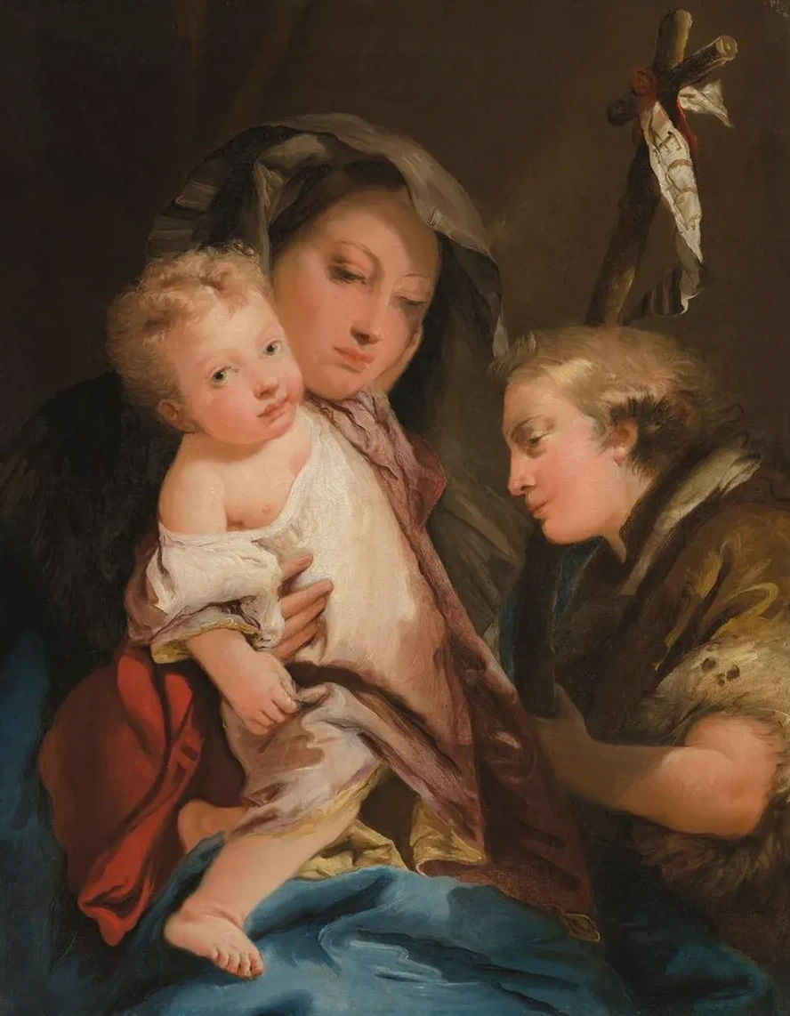 The Madonna and Child with the Infant St John the Baptist