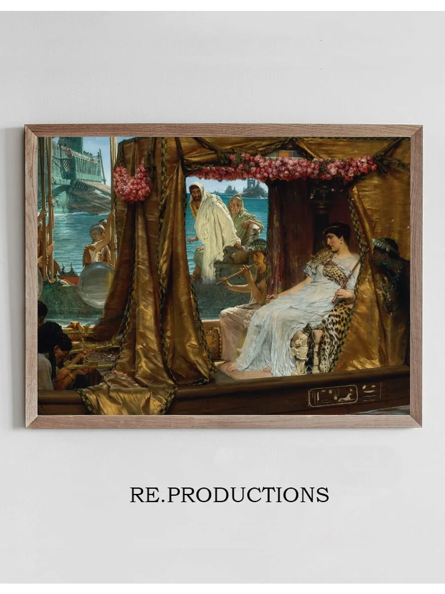 The Meeting Of Antony And Cleopatra 41 Bc