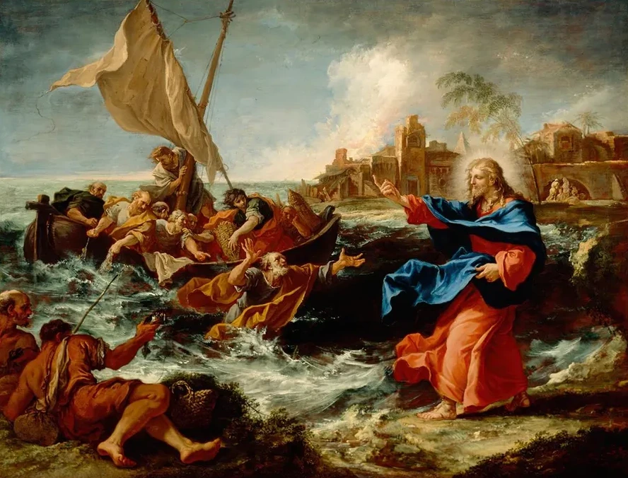 The Miraculous Draught Of Fishes