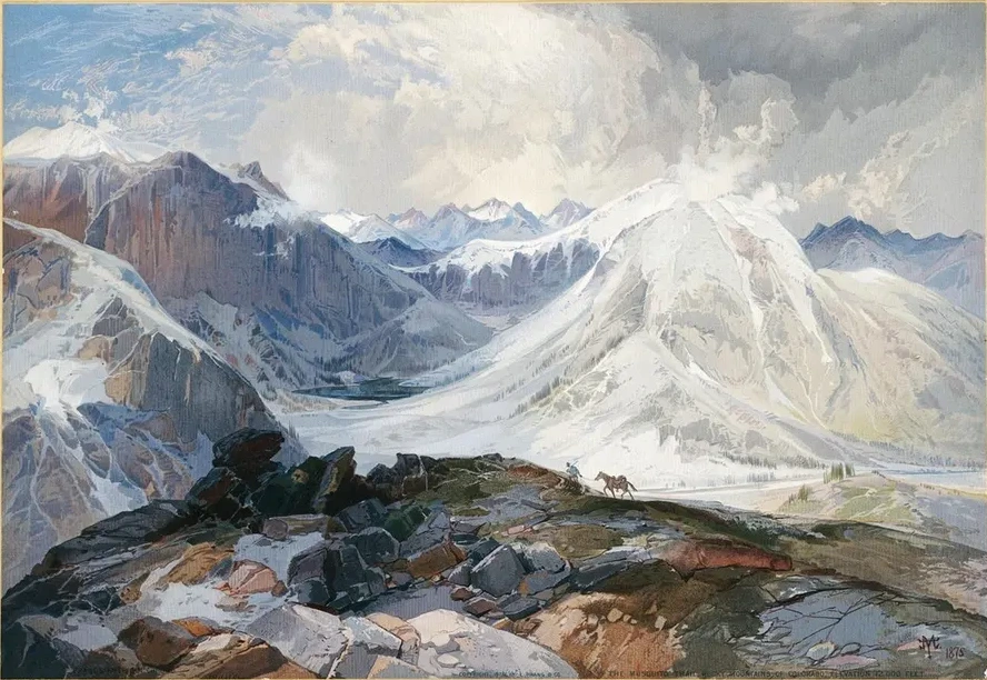 The Mosquito Trail, Rocky Mountains of Colorado, Elevation 12,000 Feet