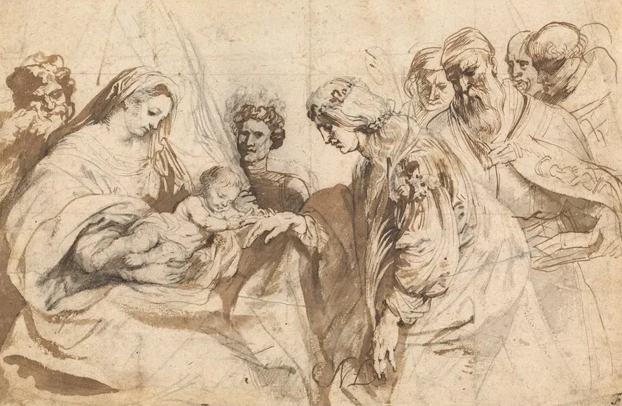 The Mystic Marriage of Saint Catherine