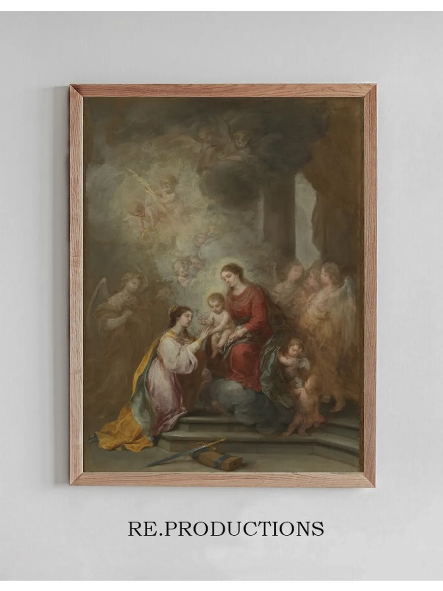 The Mystic Marriage of Saint Catherine
