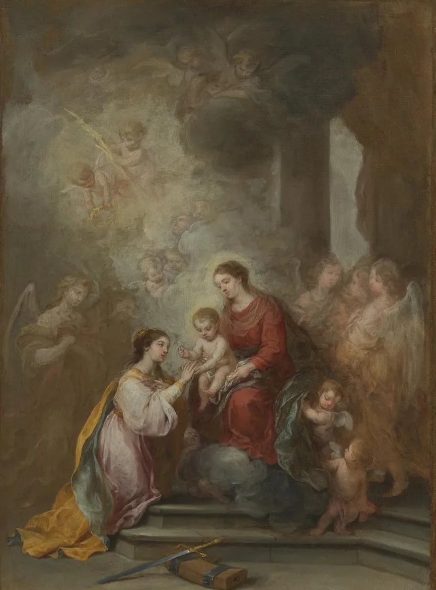 The Mystic Marriage of Saint Catherine