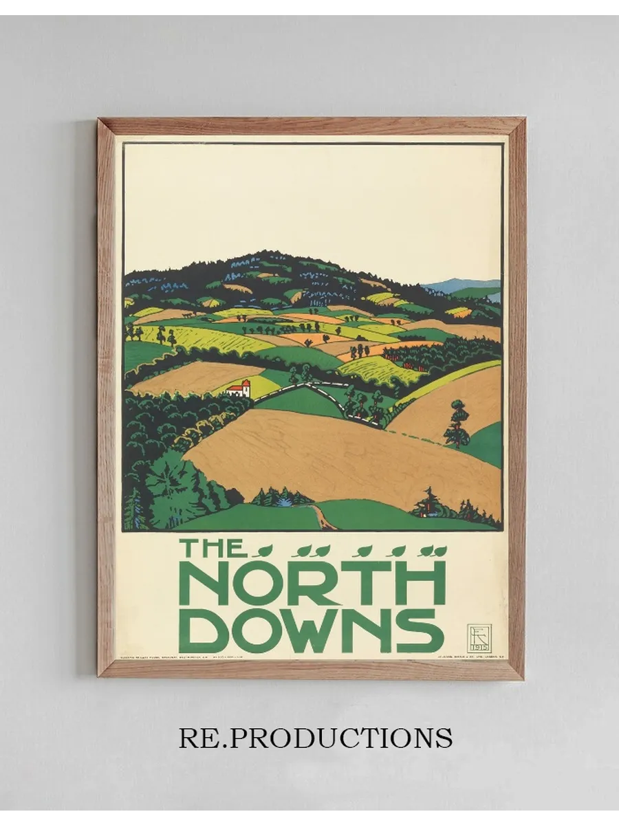 The North Downs, London Underground