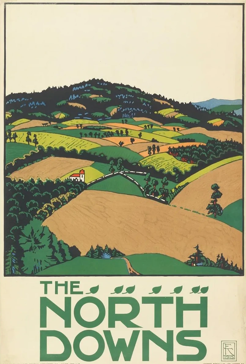 The North Downs, London Underground