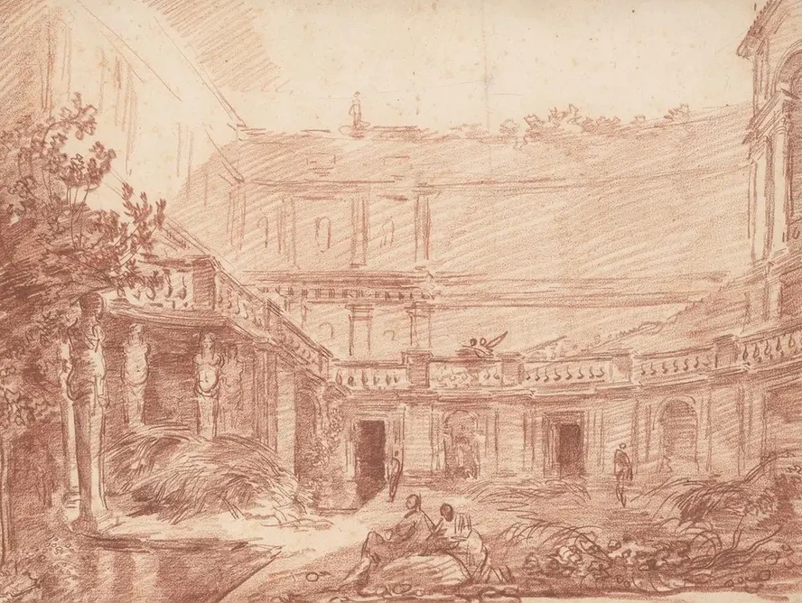 The Nymphaeum of the Villa di Papa Giulio, Rome