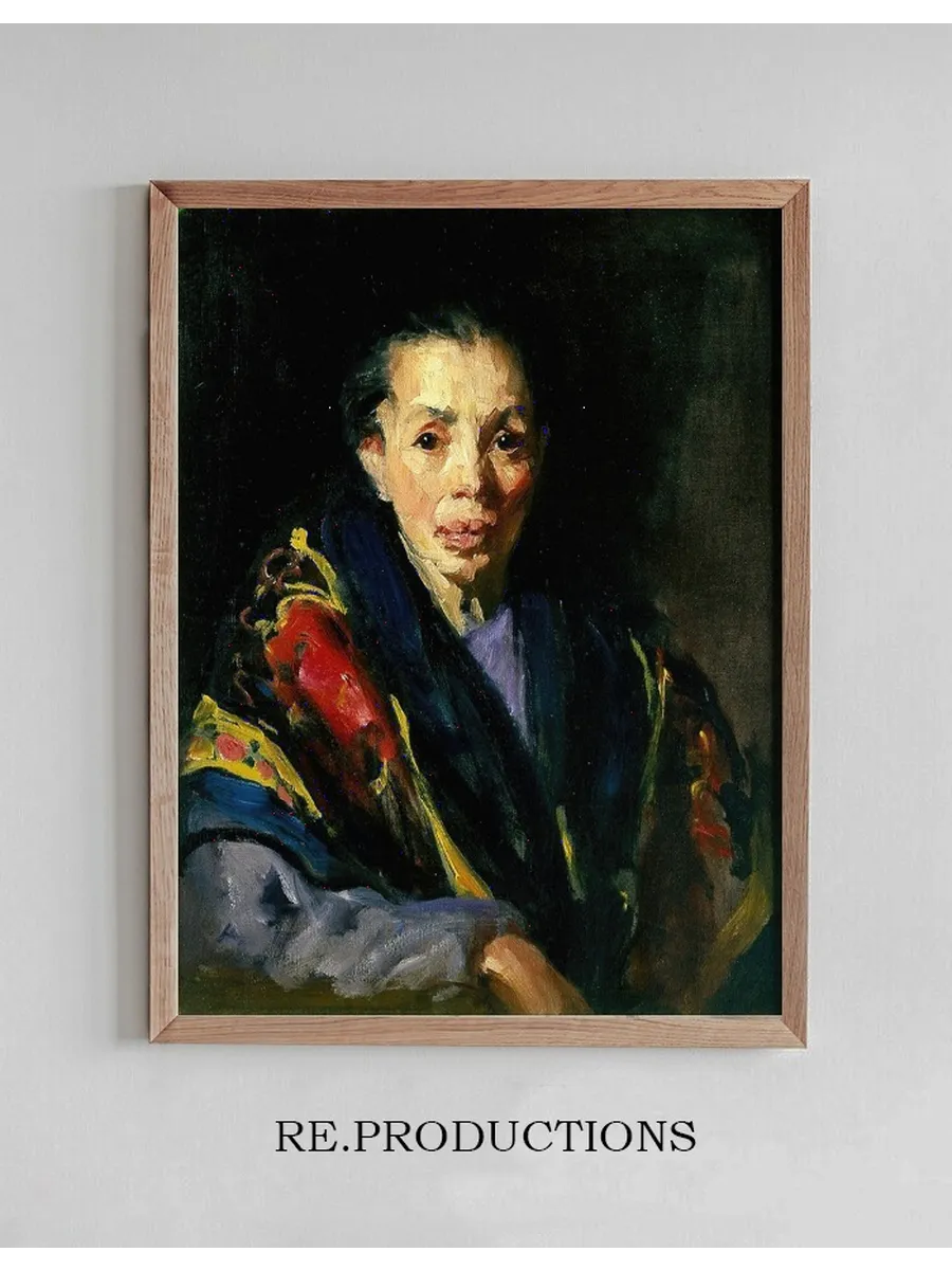 The Old Model (Old Spanish Woman)