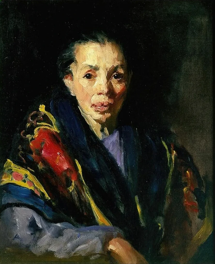 The Old Model (Old Spanish Woman)