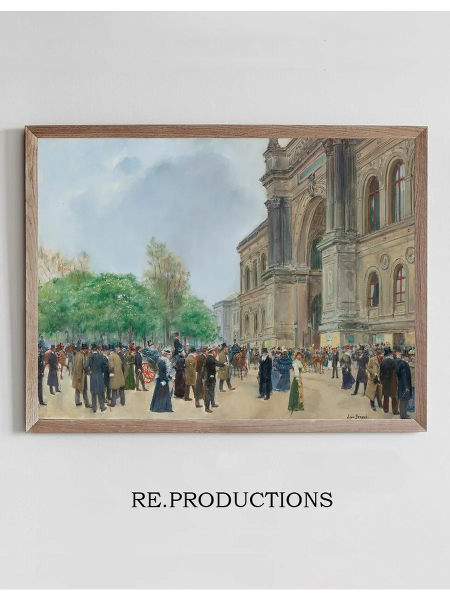 The Opening Day Of The Salon