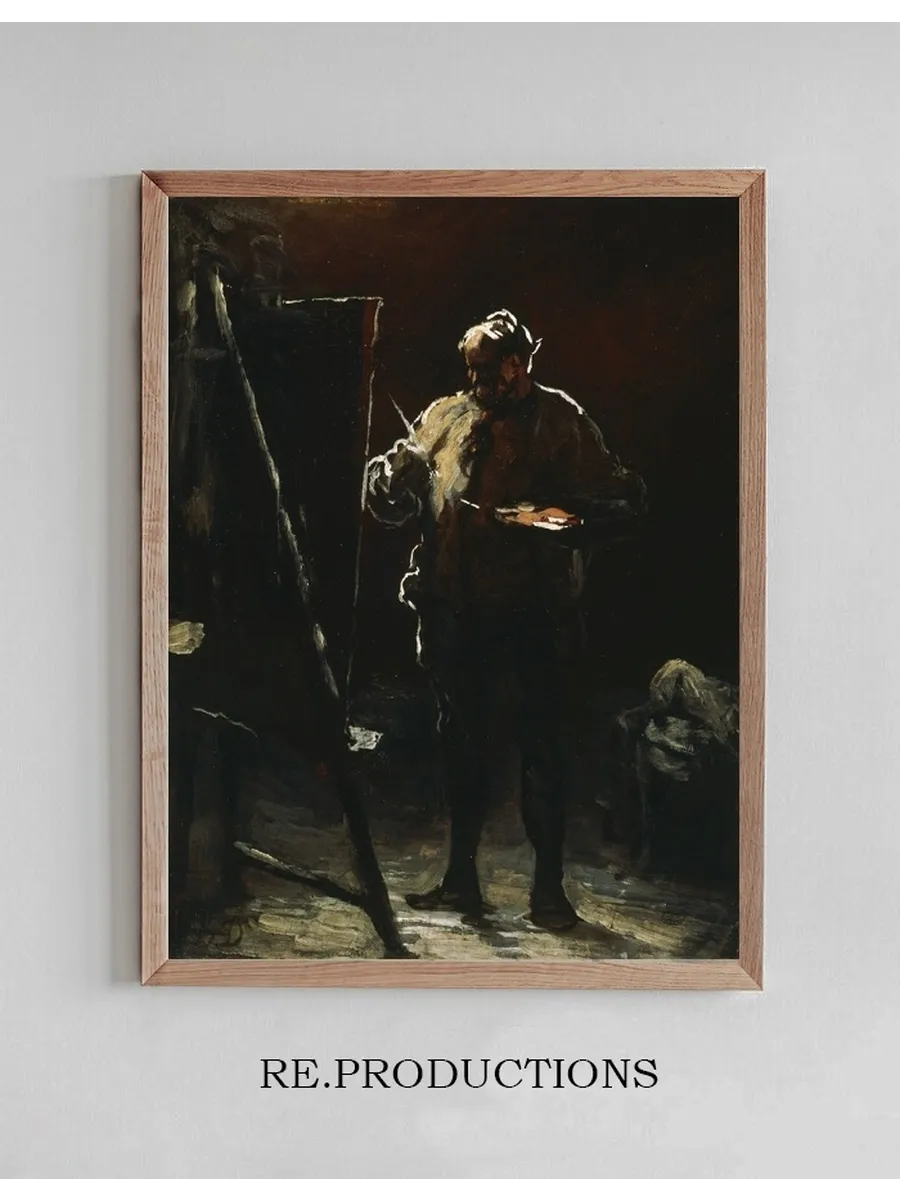 The Painter at His Easel